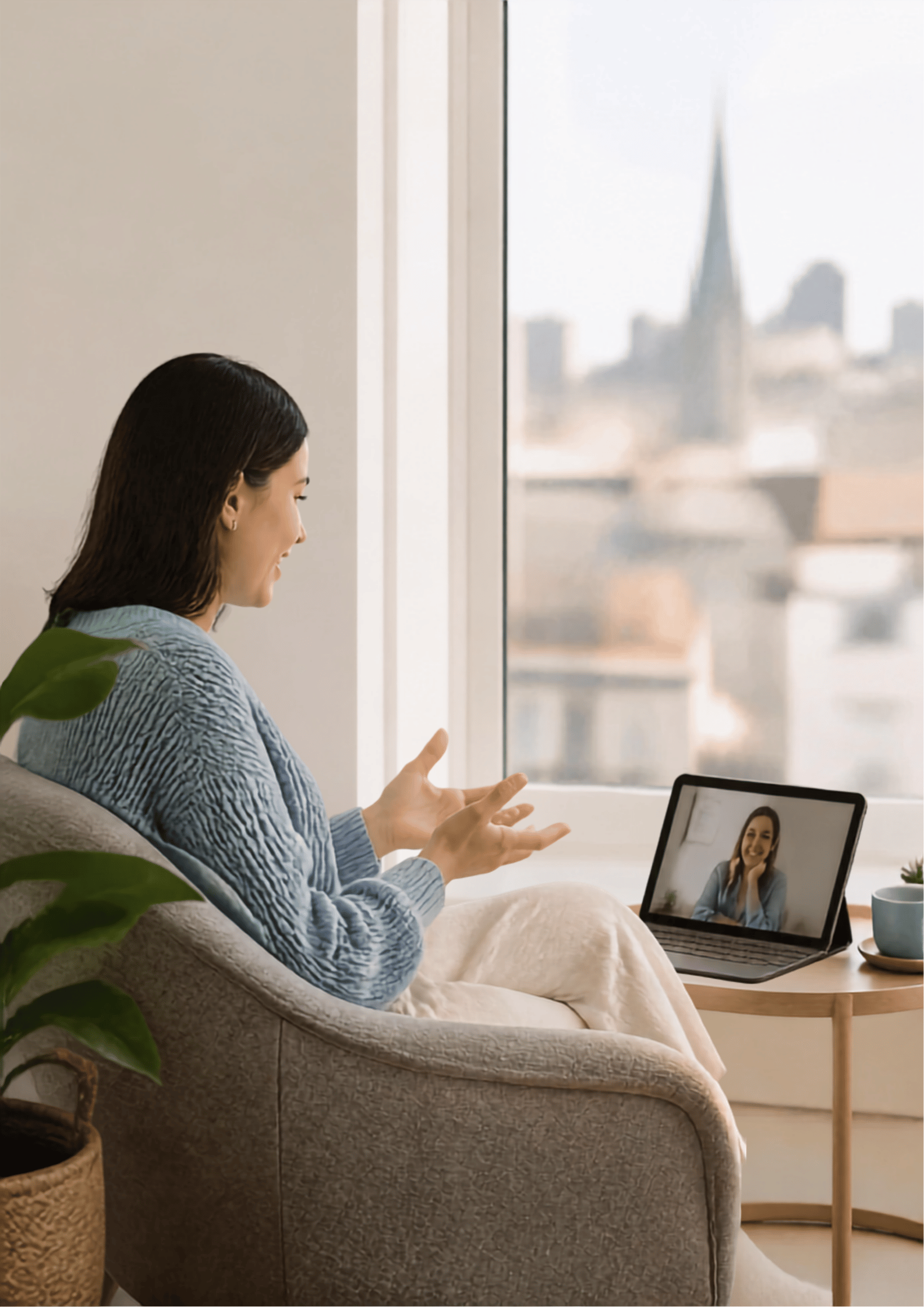 sesion de terapia psicologica online